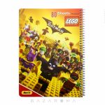 دفتر مشق سیمی 80 برگ لگو