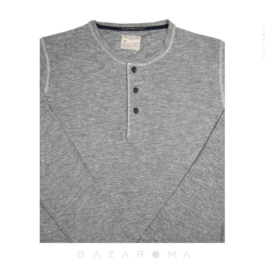 تیشرت مردانه جک اند جونز مدل grey riss size L- men t-shirt Jack&jones -bazaroma detail 1