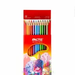 خرید اینترنتی مداد رنگی 12 رنگ فکتیس بازاروما