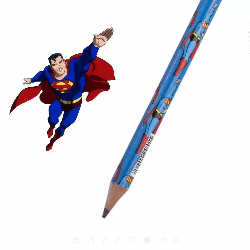 مداد مشکی عروسکی کوییلو مدل superman