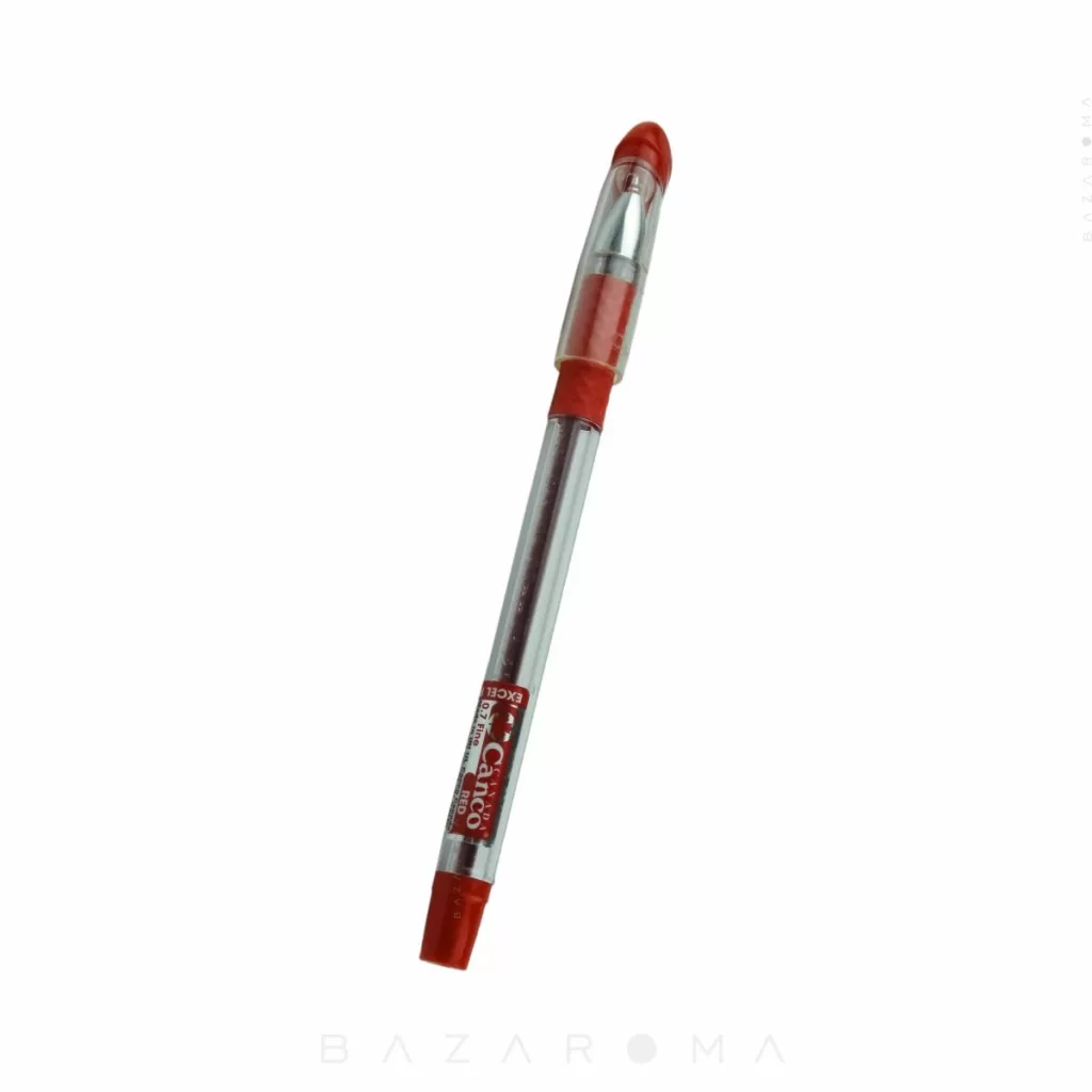 خودکار گریپ دار قرمز کنکو Canco