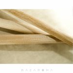 مشخصات کفگیر چوبی سر تخت سایز متوسط کد 75 فروشگاه بازاروما