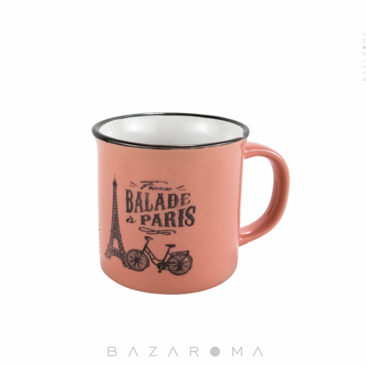 شات قهوه خوری 340 میل گلبهی مدل PARIS BALADE