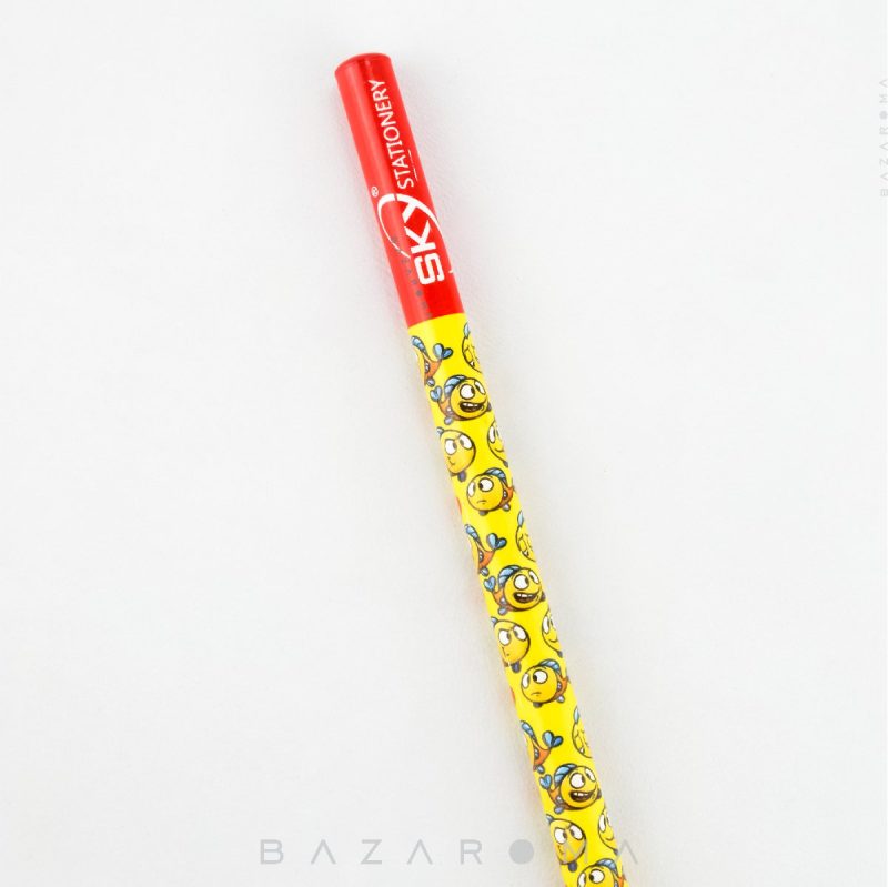 مداد سیاه فانتزی اسکای رنگ زرد