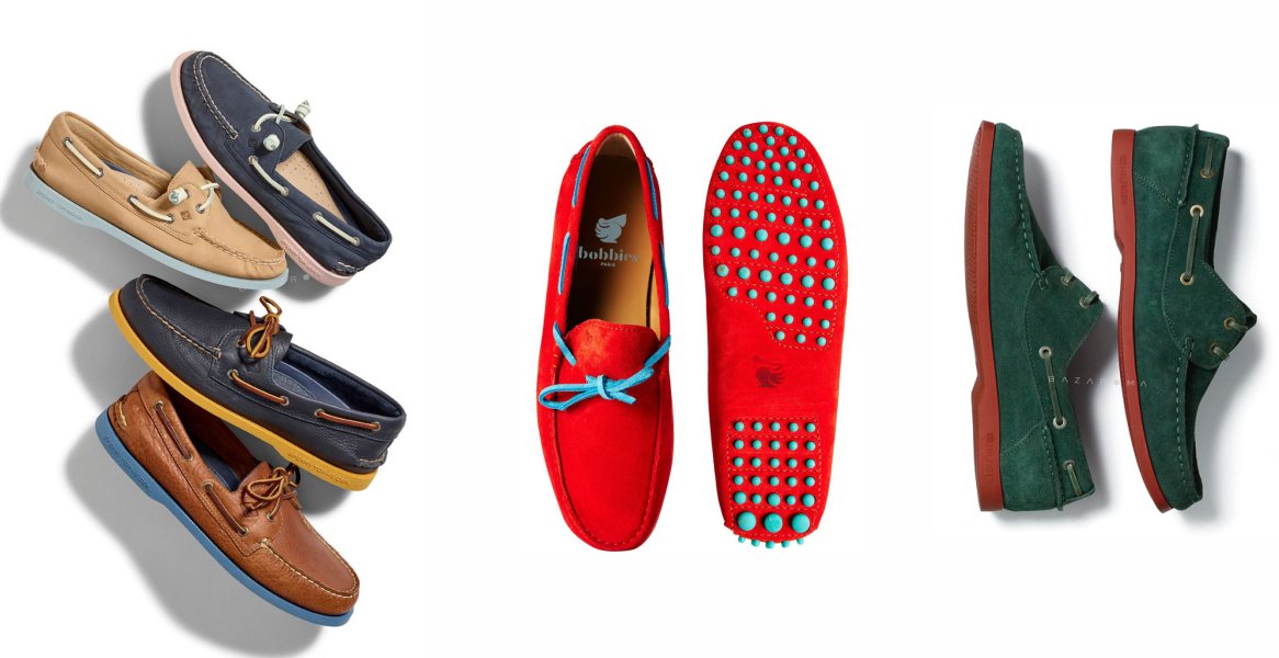 6 مدل کفش برای ست کردن با شلوار لینن مردانه- کفش کالج یا Boat Shoes LOAFER