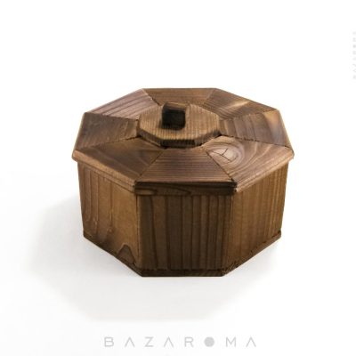 شکلات خوری چوبی Geometric کد 19