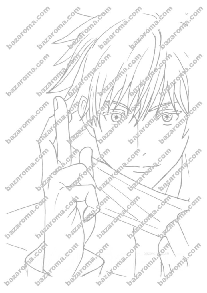 20 طرح انیمه جوجوتسو برای رنگ آمیزی